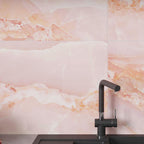 Emporio Pink Onyx Large-Format Porcelain Tile 24x48 | Tile Club