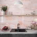 Emporio Pink Onyx Large-Format Porcelain Tile 24x48 | Tile Club