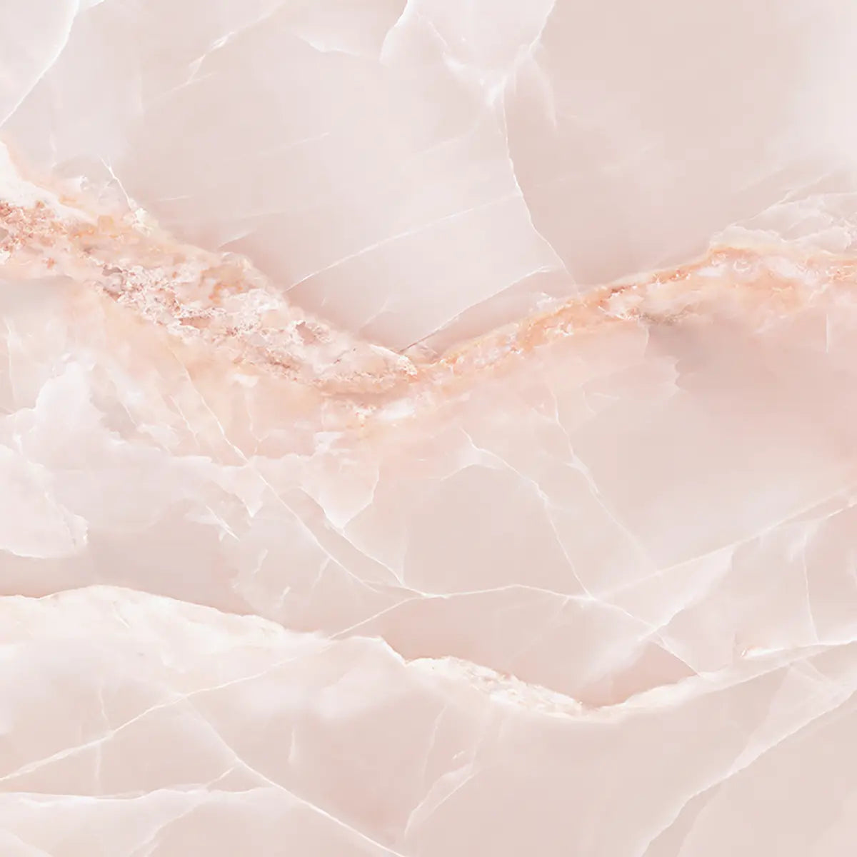 Emporio Pink Onyx Large-Format Porcelain Tile 36x36 | Tile Club