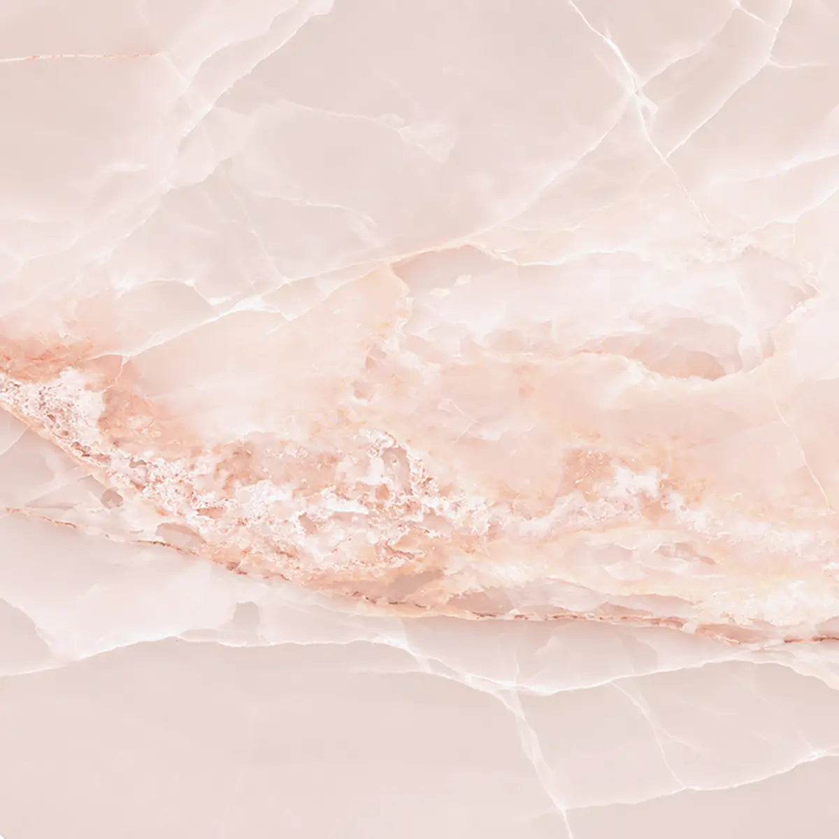Emporio Pink Onyx Large-Format Porcelain Tile 36x36 | Tile Club