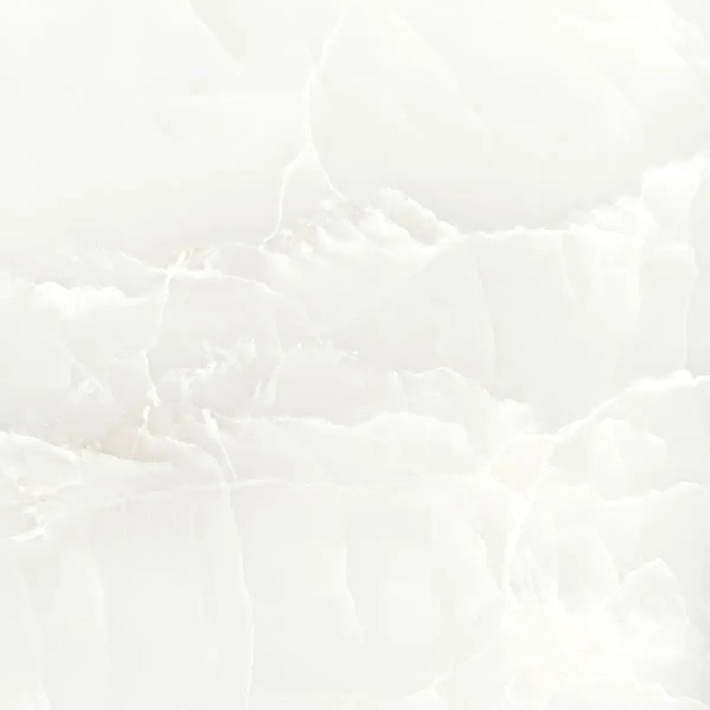 Emporio White Onyx Large-Format Porcelain Tile 36x36 | Tile Club