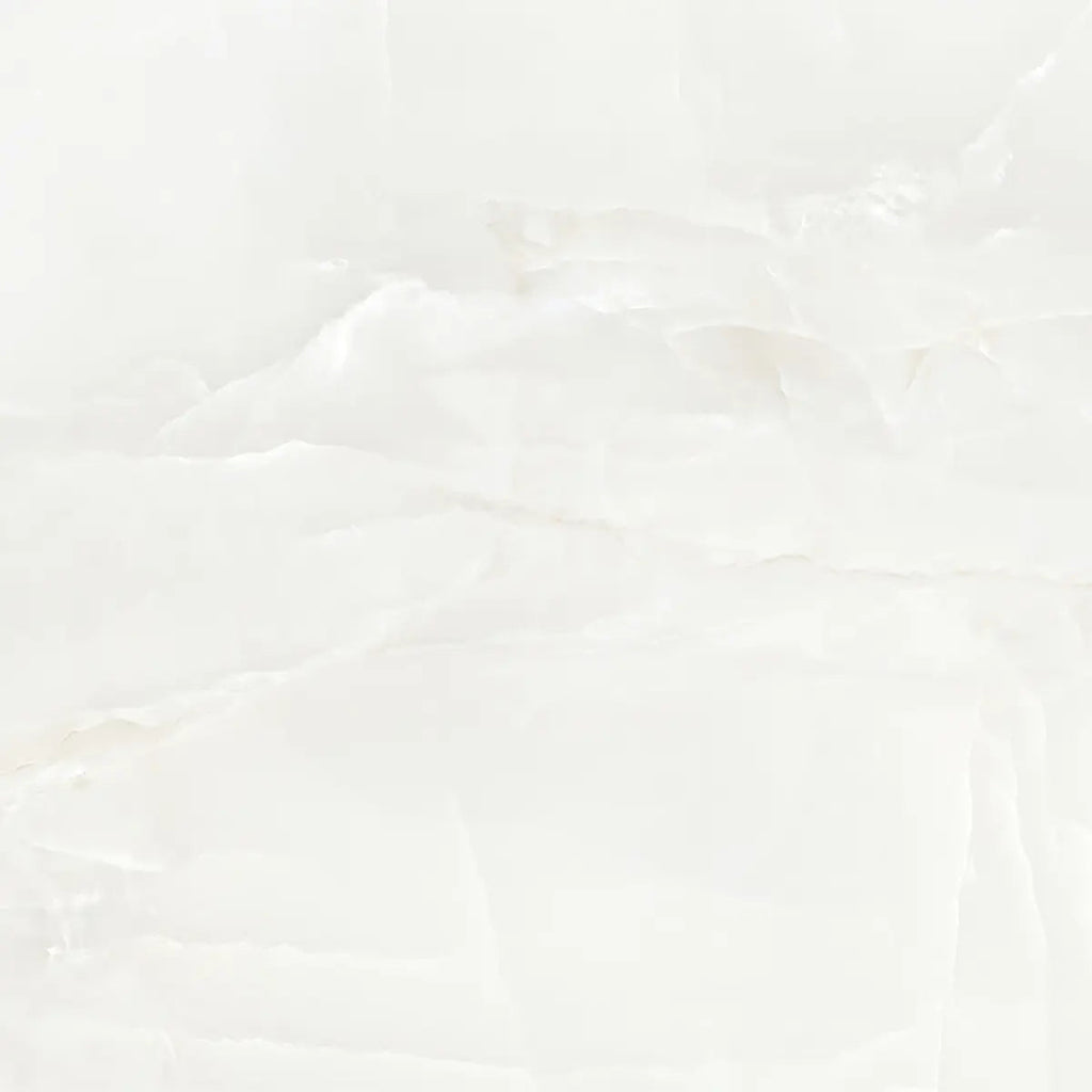 Emporio White Onyx Large-Format Porcelain Tile 36x36 | Tile Club