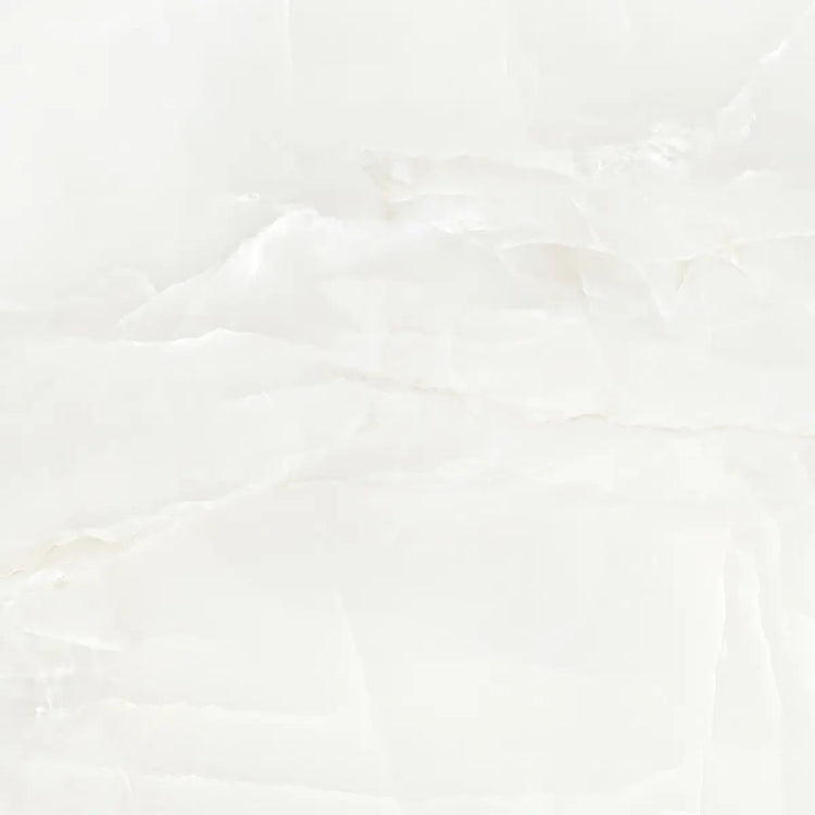 Emporio White Onyx Large-Format Porcelain Tile 36x36 | Tile Club