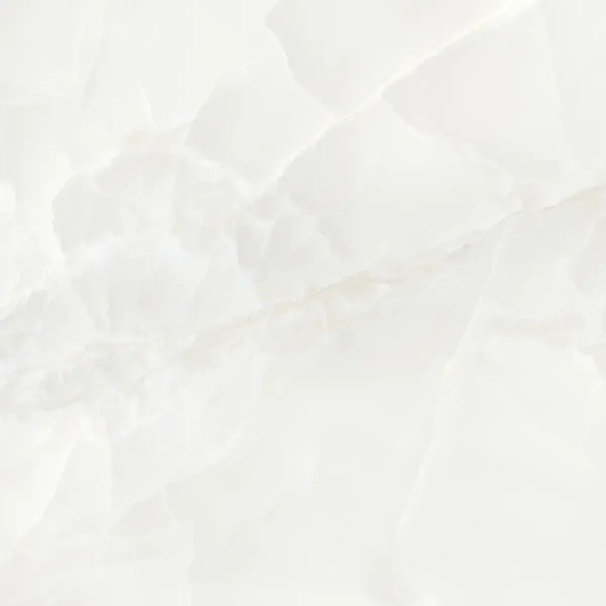 Emporio White Onyx Large-Format Porcelain Tile 36x36 | Tile Club