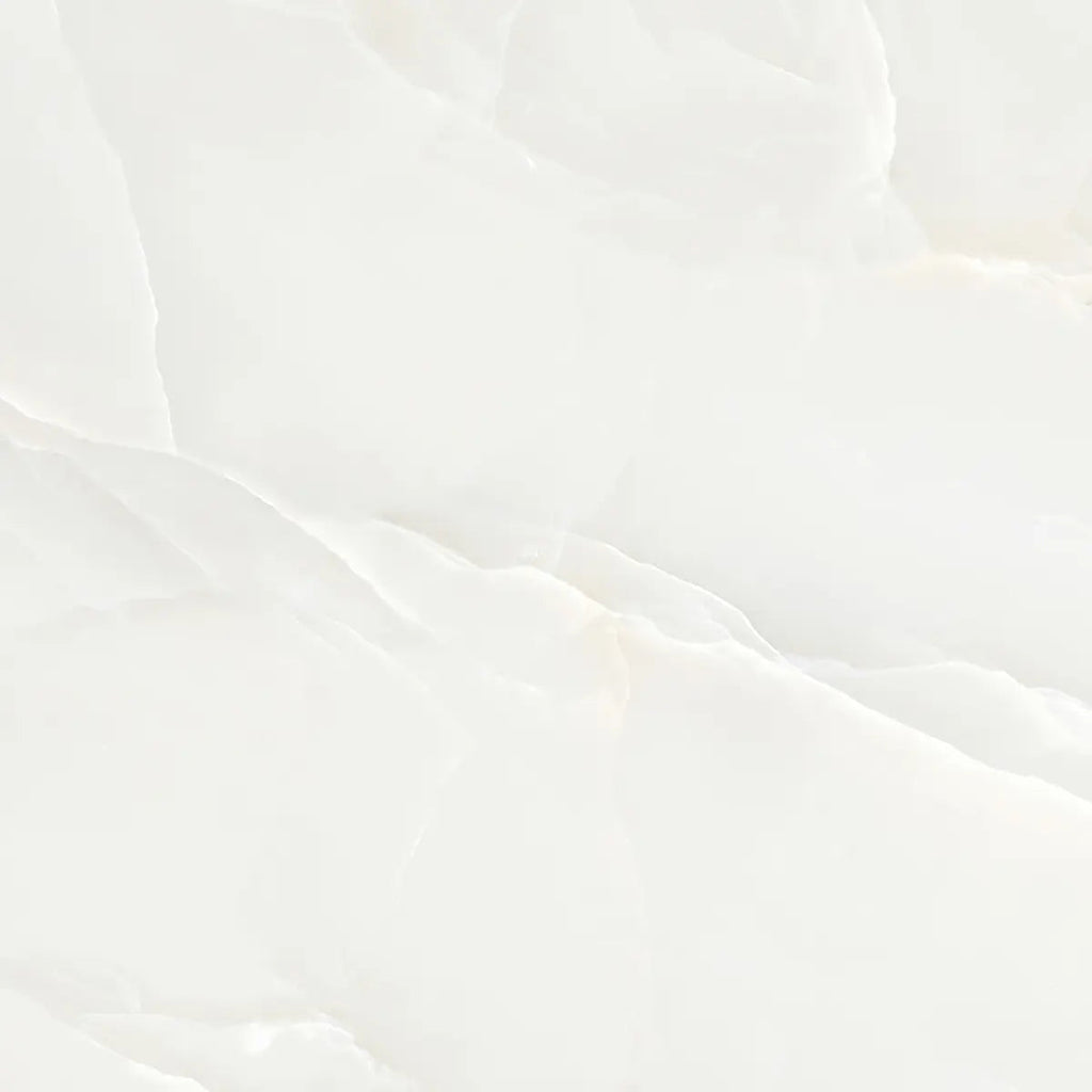 Emporio White Onyx Large-Format Porcelain Tile 36x36 | Tile Club