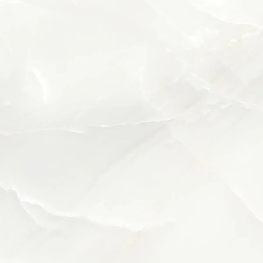 Emporio White Onyx Large-Format Porcelain Tile 36x36 | Tile Club