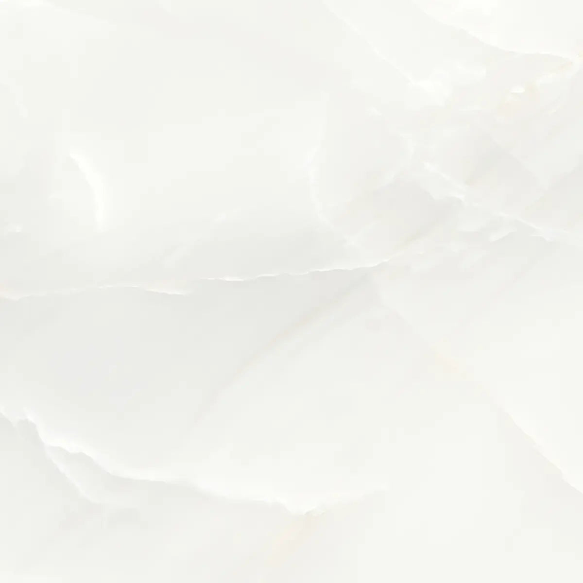 Emporio White Onyx Large-Format Porcelain Tile 36x36 | Tile Club