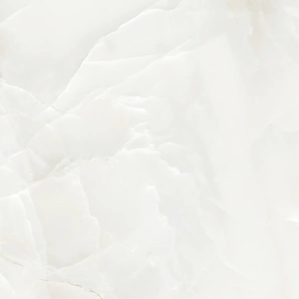Emporio White Onyx Large-Format Porcelain Tile 36x36 | Tile Club