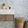 Emporio Quartz Blue 2x2 Porcelain Mosaic