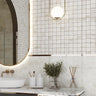 Emporio Quartz White 2x2 Porcelain Mosaic