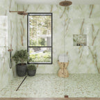 Emporio Soft Jade Onyx Large Format Porcelain Tile 24x48 | Tile Club