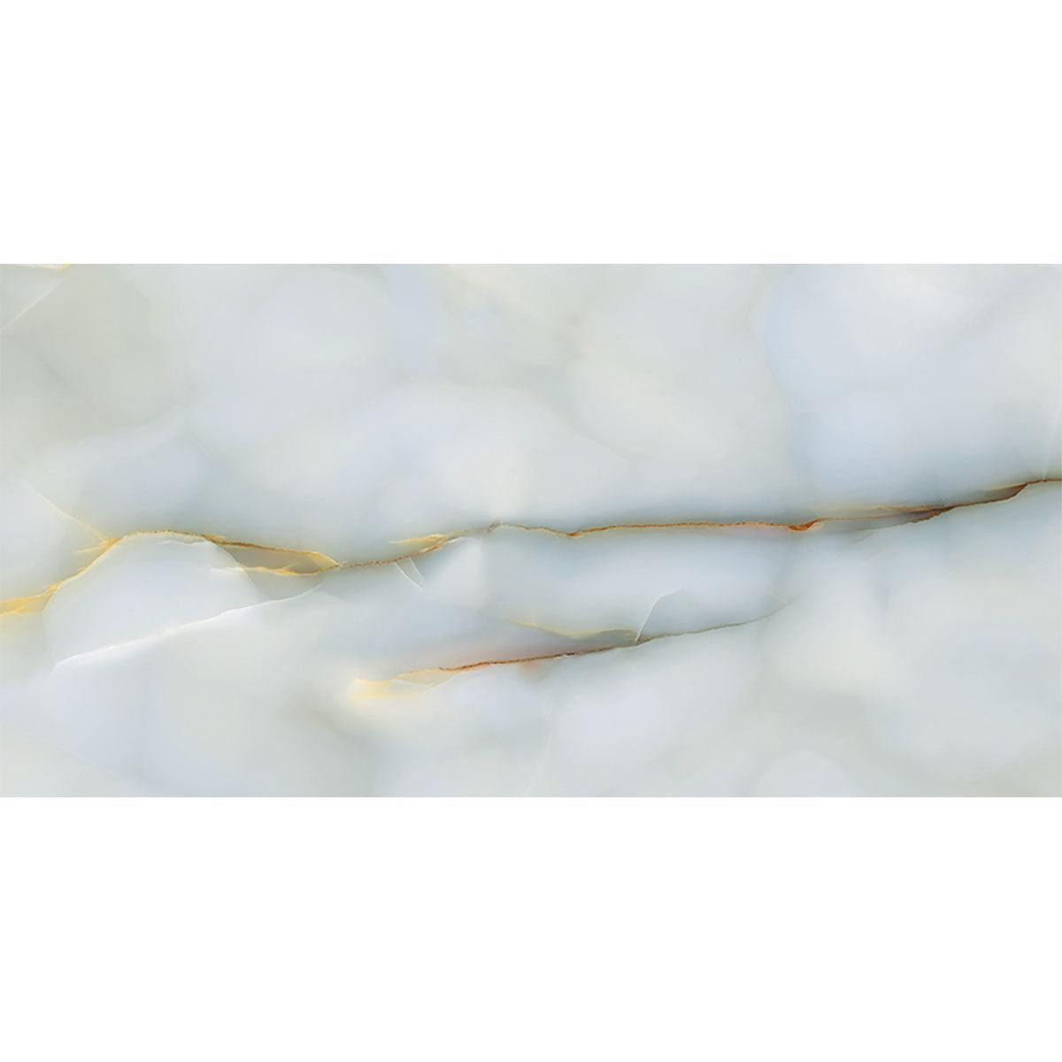 Emporio Soft Blue Onyx Large Format Porcelain Tile 24x48 | Tile Club