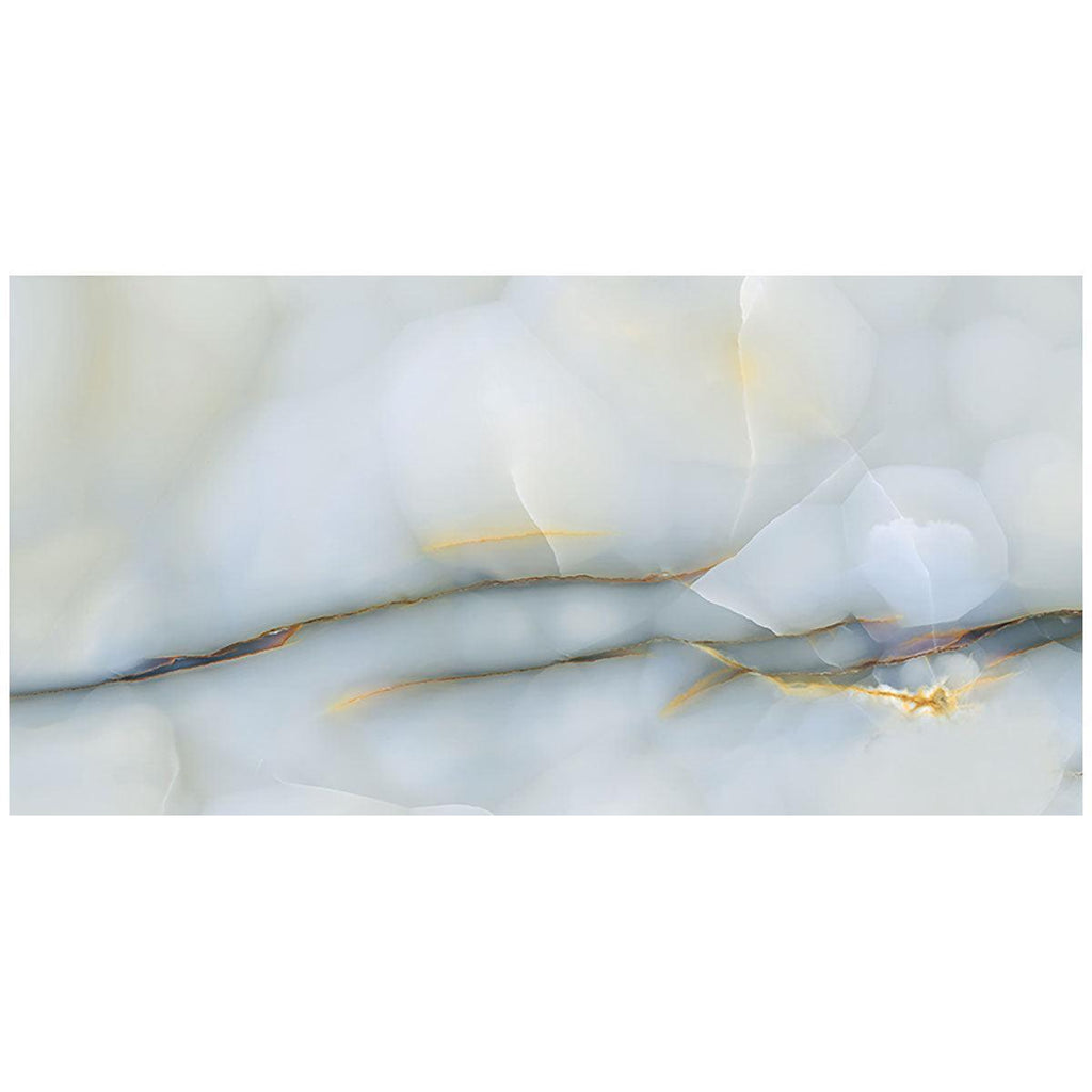 Emporio Soft Blue Onyx Large Format Porcelain Tile 24x48 | Tile Club