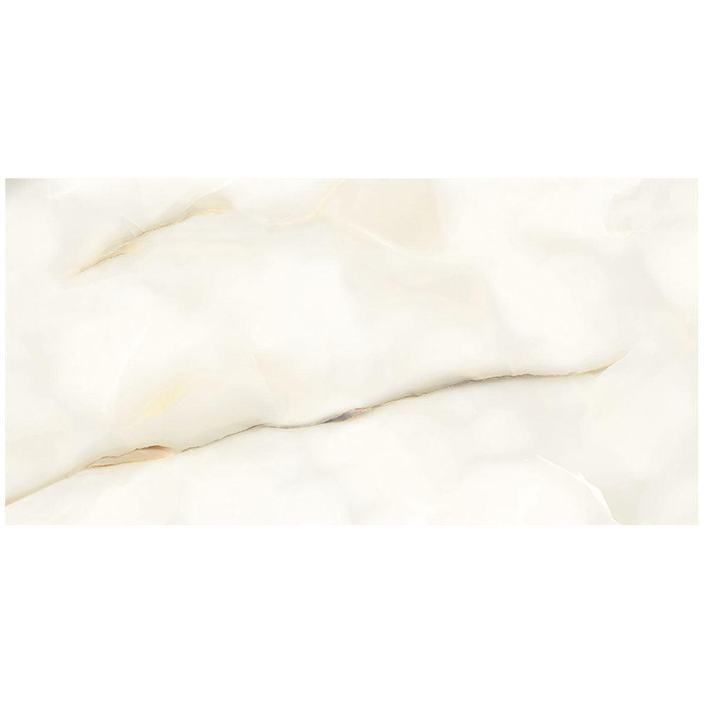 Emporio Soft White Onyx Large Format Porcelain Tile 24x48 | Tile Club