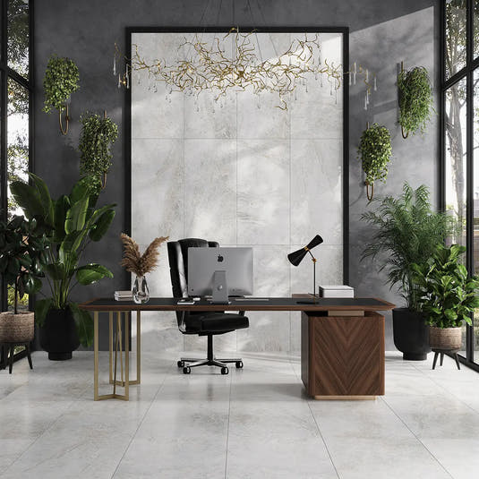 Emporio Taj Mahal Quarzite Look Porcelain Tile | Tile Club