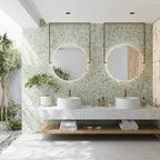 Envy Green Marble Hexagon Mosaic Tile | Tile Club