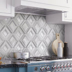 Equator Diamond & Square Mosaic Tile