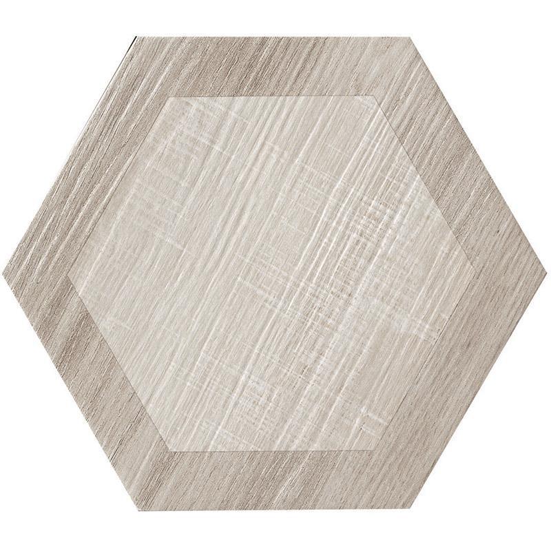 Wood Look Hexagon Tile Flooring