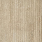 Eterica Fluted Sand Travertine 24x48 Porcelain Tile | Tile Club