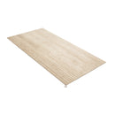 Eterica Fluted Sand Travertine 24x48 Porcelain Tile | Tile Club