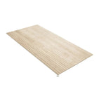 Eterica Fluted Sand Travertine 24x48 Porcelain Tile | Tile Club