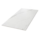 Eterica Fluted White & Gray Marbled 24x48 Porcelain Tile | Tile Club