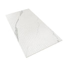 Eterica Fluted White & Gray Marbled 24x48 Porcelain Tile | Tile Club