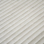 Eterica Fluted White Travertine 24x48 Porcelain Tile | Tile Club