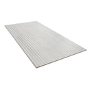 Eterica Fluted White Travertine 24x48 Porcelain Tile | Tile Club
