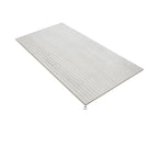 Eterica Fluted White Travertine 24x48 Porcelain Tile | Tile Club