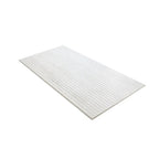 Eterica Fluted White Travertine 24x48 Porcelain Tile | Tile Club