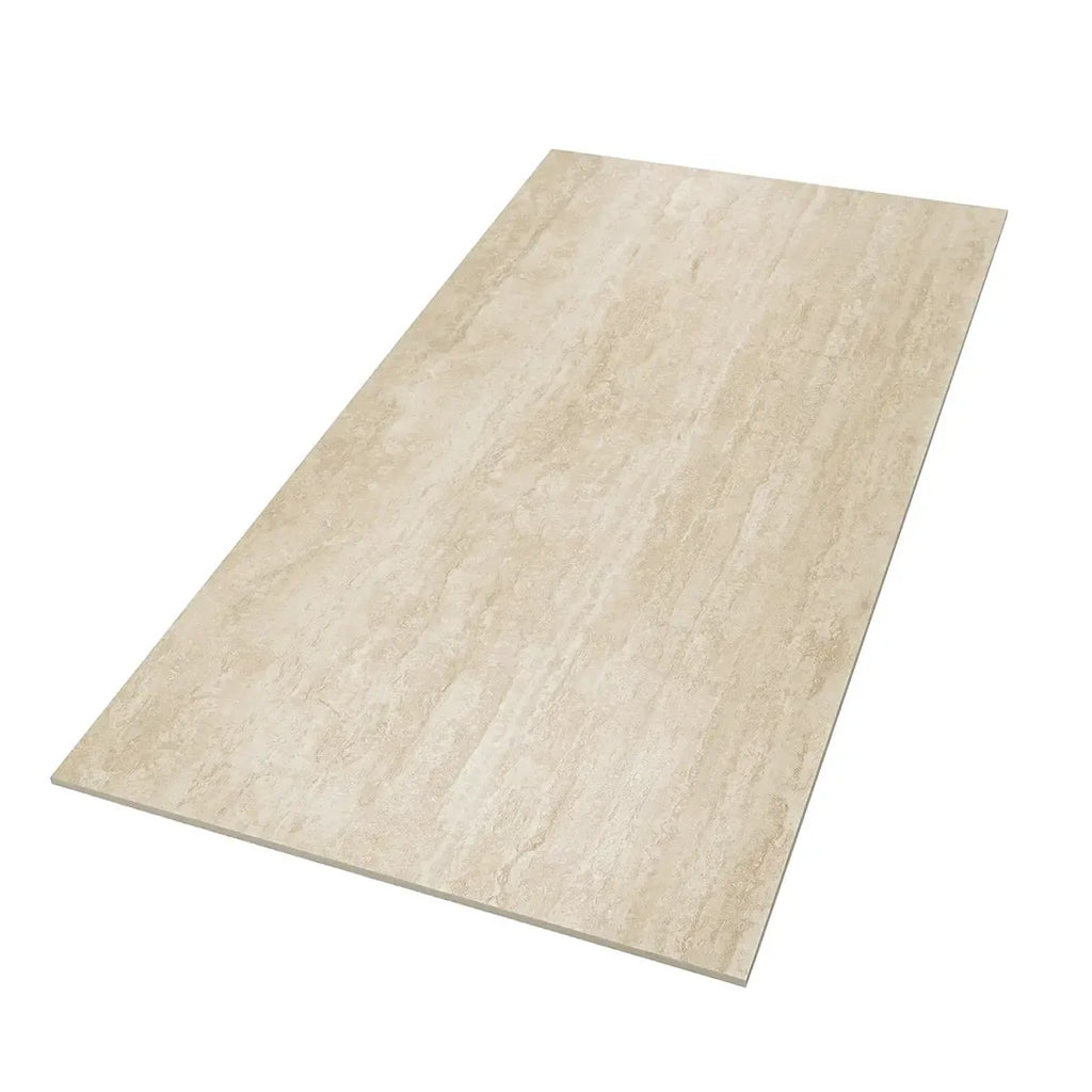 Eterica Sand Travertine 24x48 Porcelain Tile | Tile Club