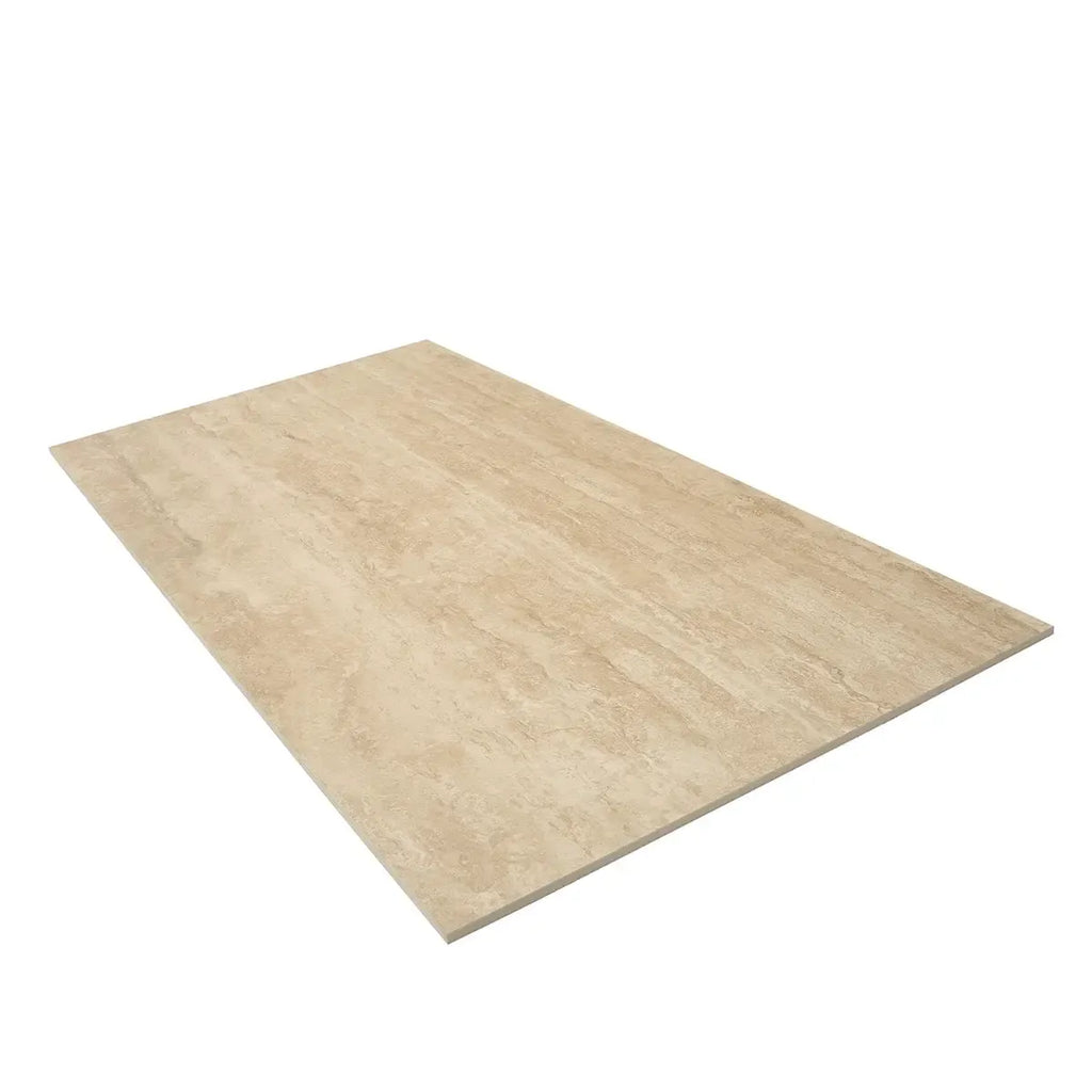 Eterica Sand Travertine 24x48 Porcelain Tile | Tile Club