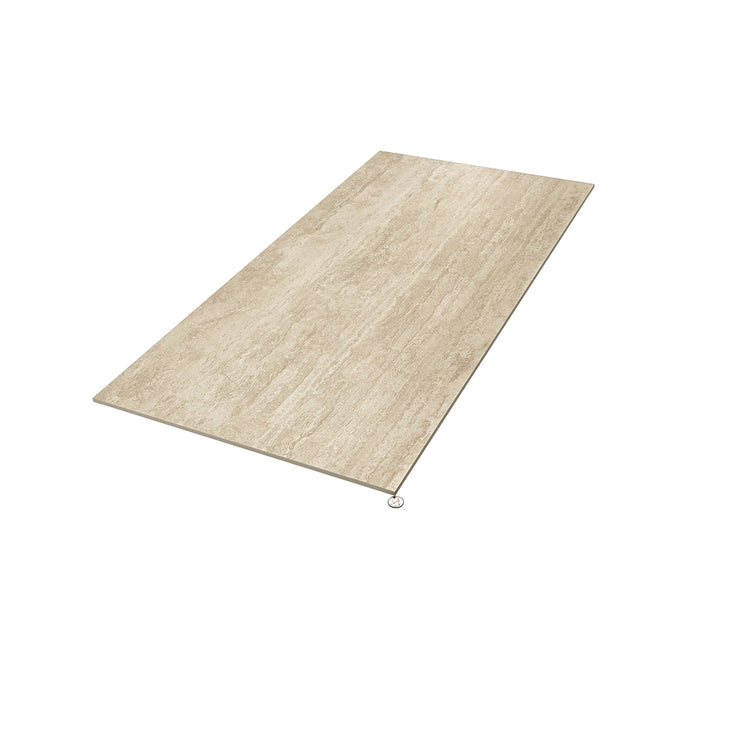 Eterica Sand Travertine 24x48 Porcelain Tile | Tile Club