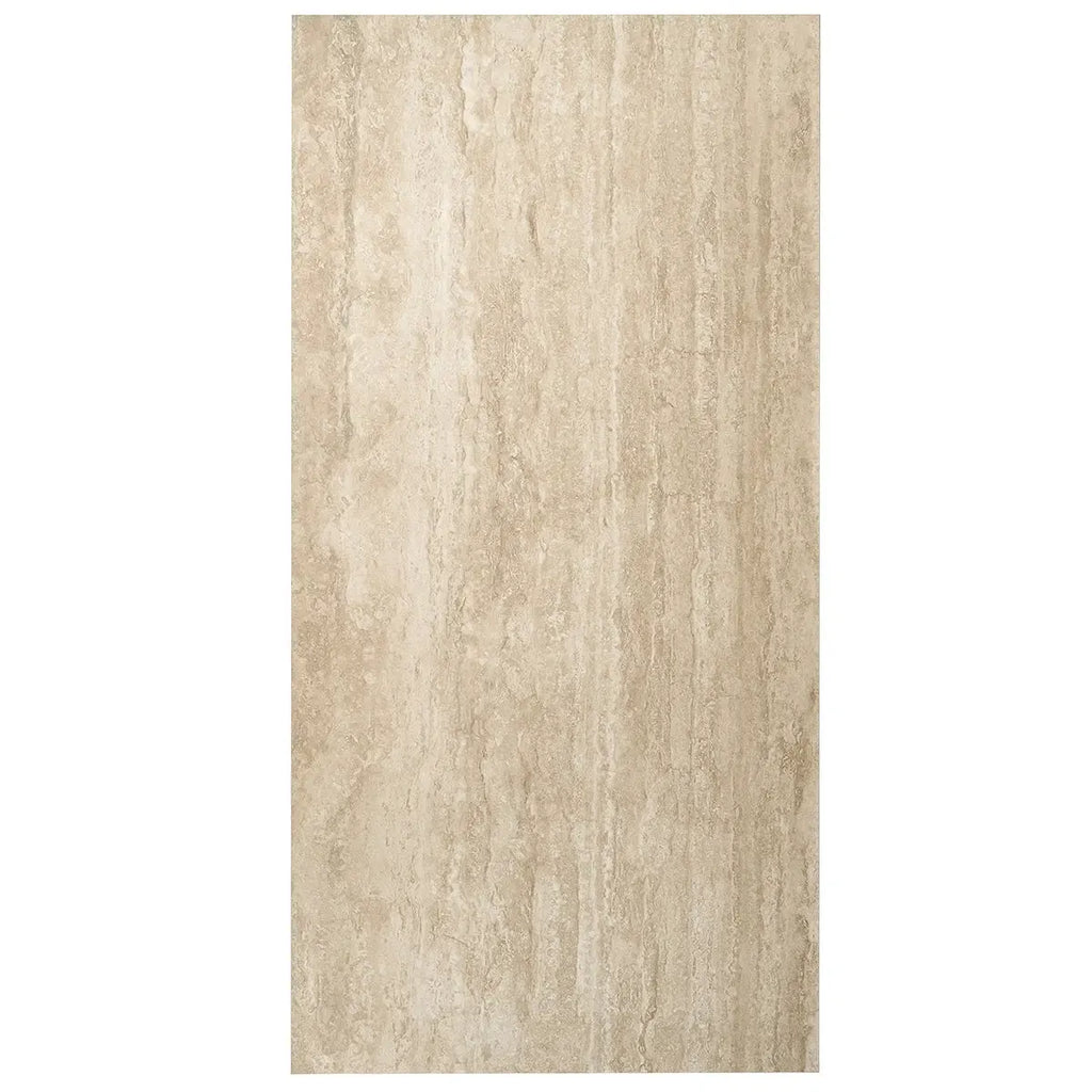 Eterica Sand Travertine 24x48 Porcelain Tile | Tile Club