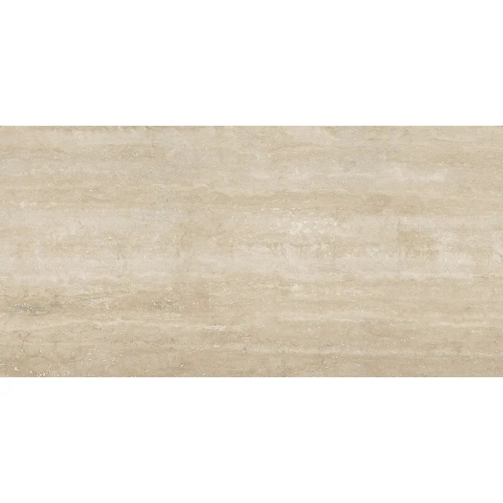 Eterica Sand Travertine 24x48 Porcelain Tile | Tile Club