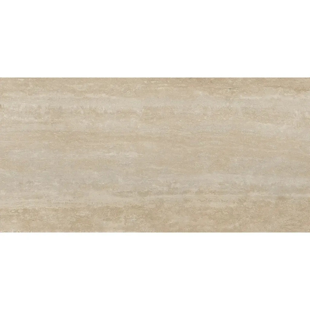 Eterica Sand Travertine 24x48 Porcelain Tile | Tile Club