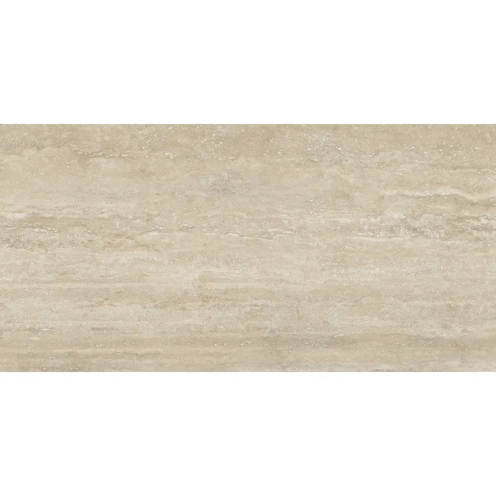 Eterica Sand Travertine 24x48 Porcelain Tile | Tile Club