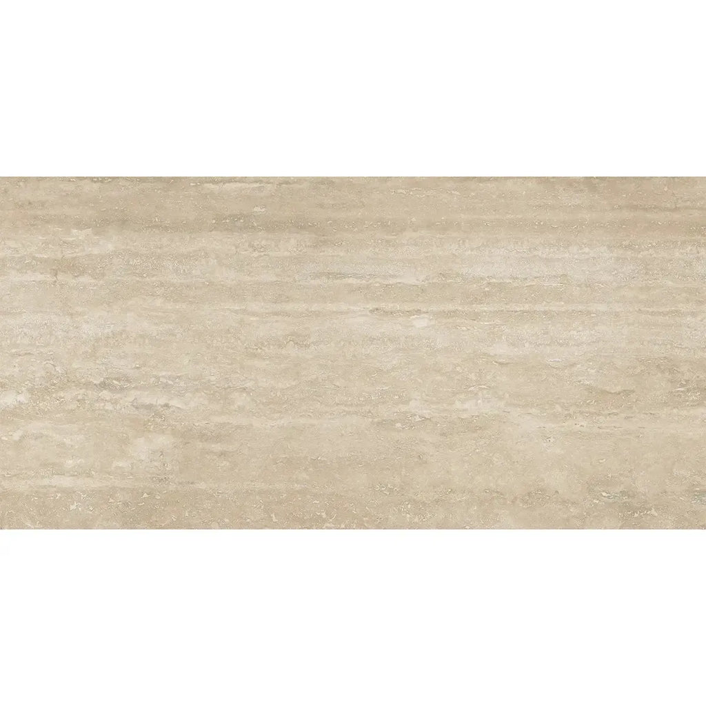 Eterica Sand Travertine 24x48 Porcelain Tile | Tile Club