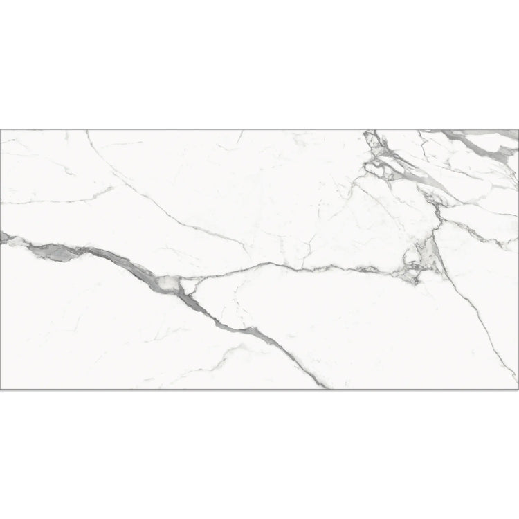 Eterica White & Gray Marbled 24x48 Porcelain Tile | Tile Club