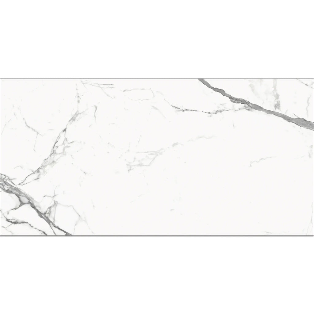 Eterica White & Gray Marbled 24x48 Porcelain Tile | Tile Club