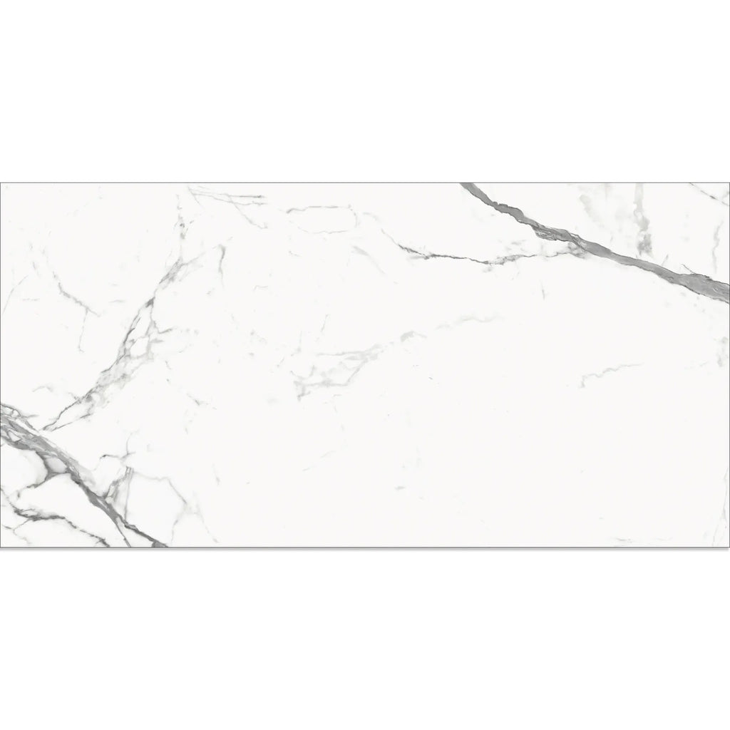 Eterica White & Gray Marbled 24x48 Porcelain Tile | Tile Club