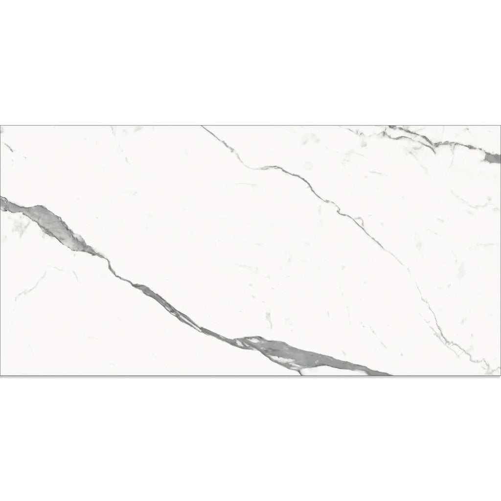 Eterica White & Gray Marbled 24x48 Porcelain Tile | Tile Club
