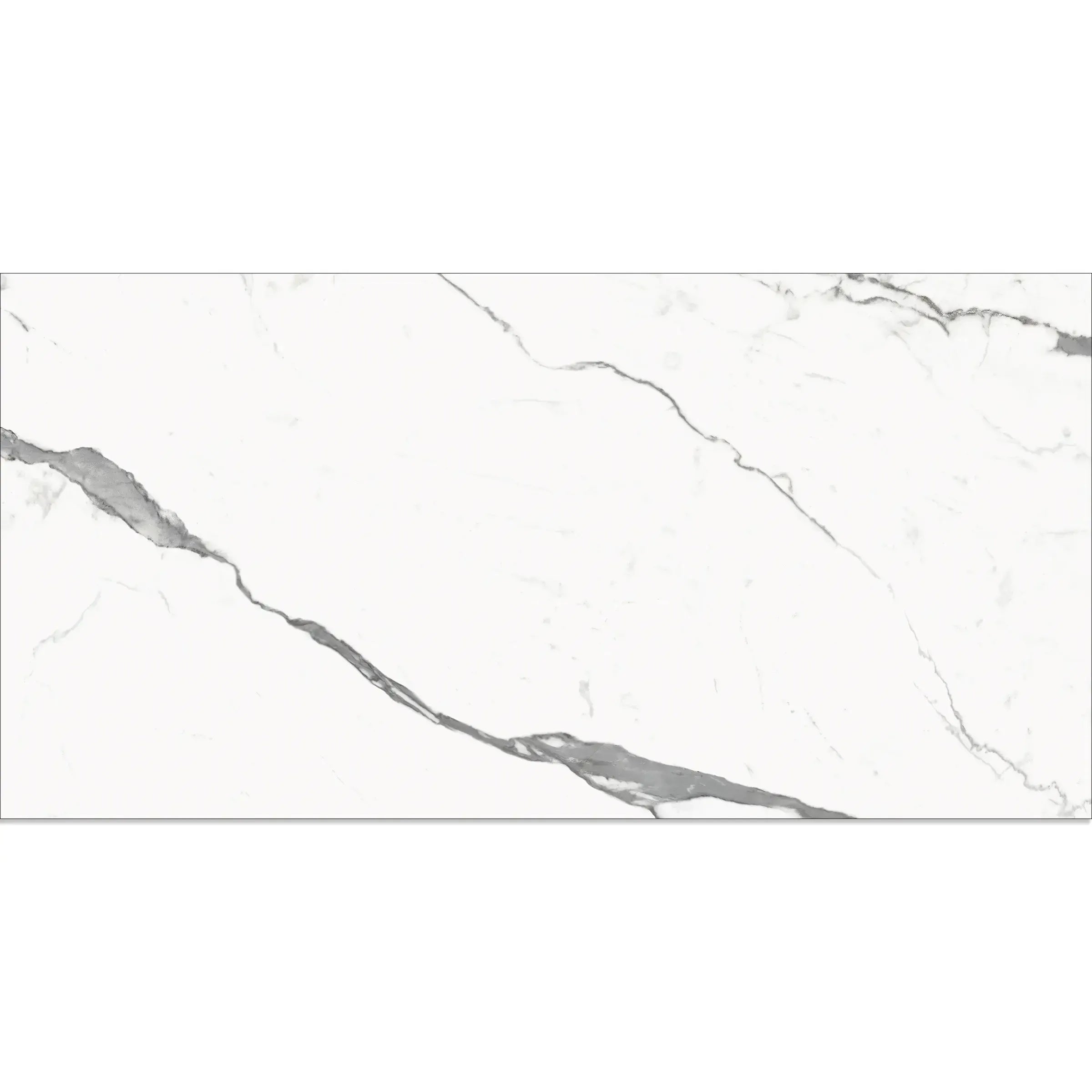 Eterica White & Gray Marbled 24x48 Porcelain Tile | Tile Club