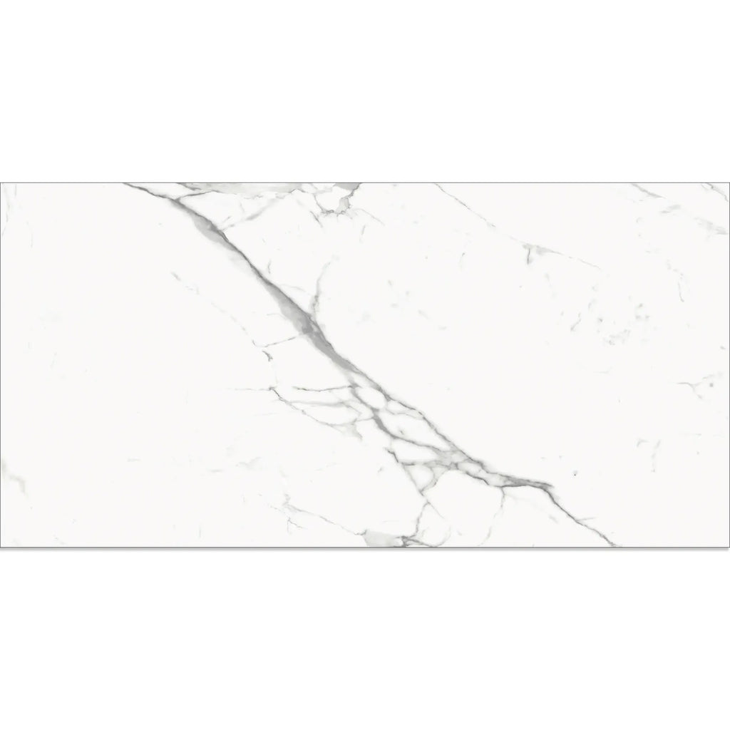 Eterica White & Gray Marbled 24x48 Porcelain Tile | Tile Club