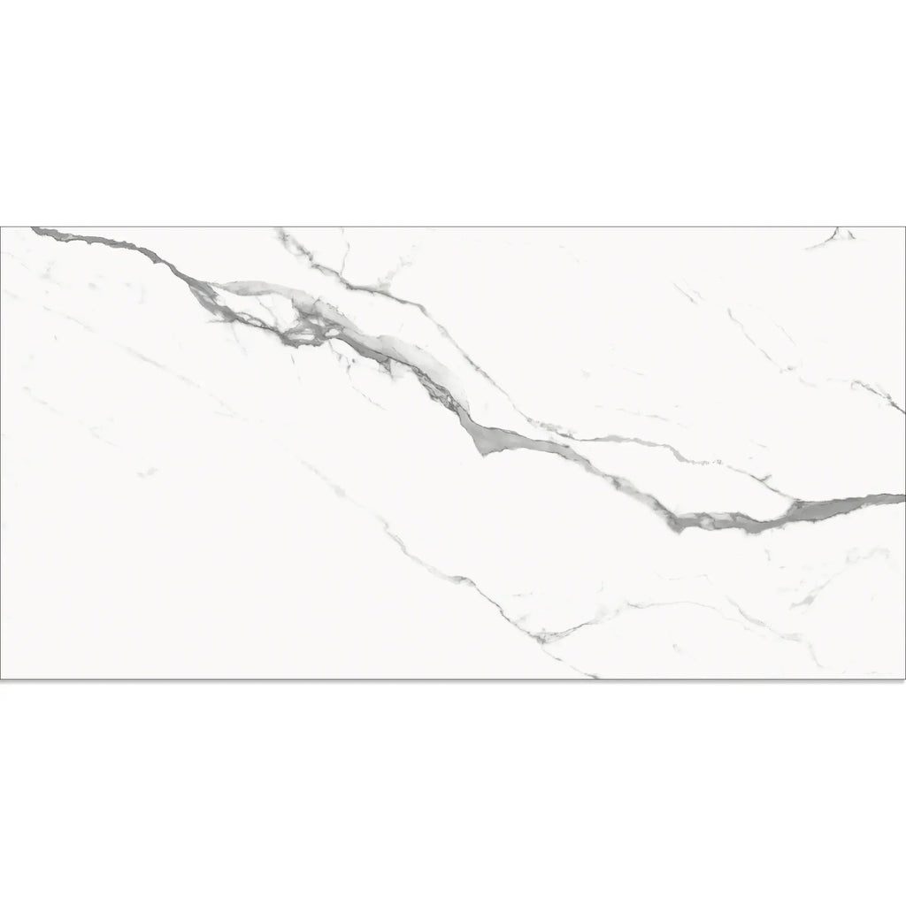 Eterica White & Gray Marbled 24x48 Porcelain Tile | Tile Club