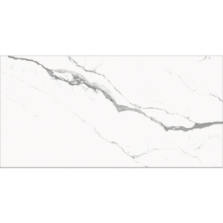 Eterica White & Gray Marbled 24x48 Porcelain Tile | Tile Club