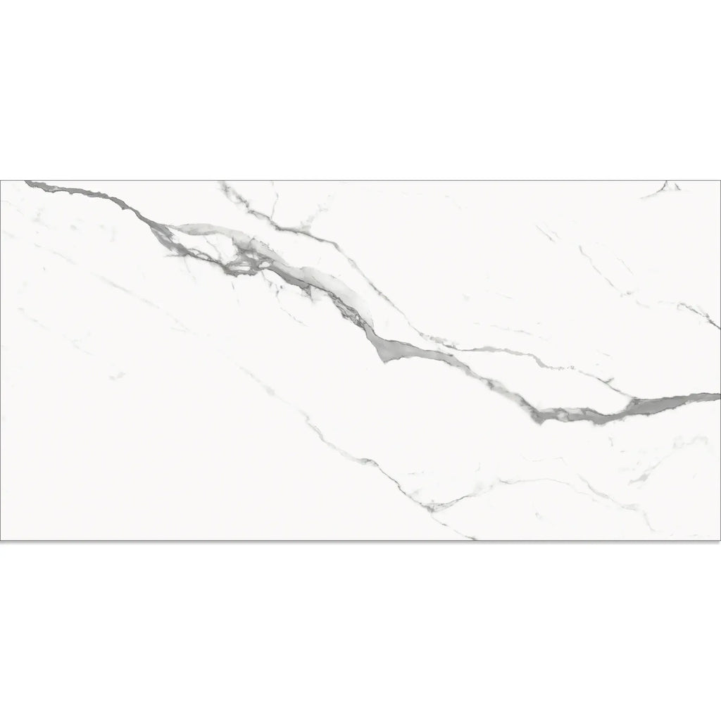 Eterica White & Gray Marbled 24x48 Porcelain Tile | Tile Club