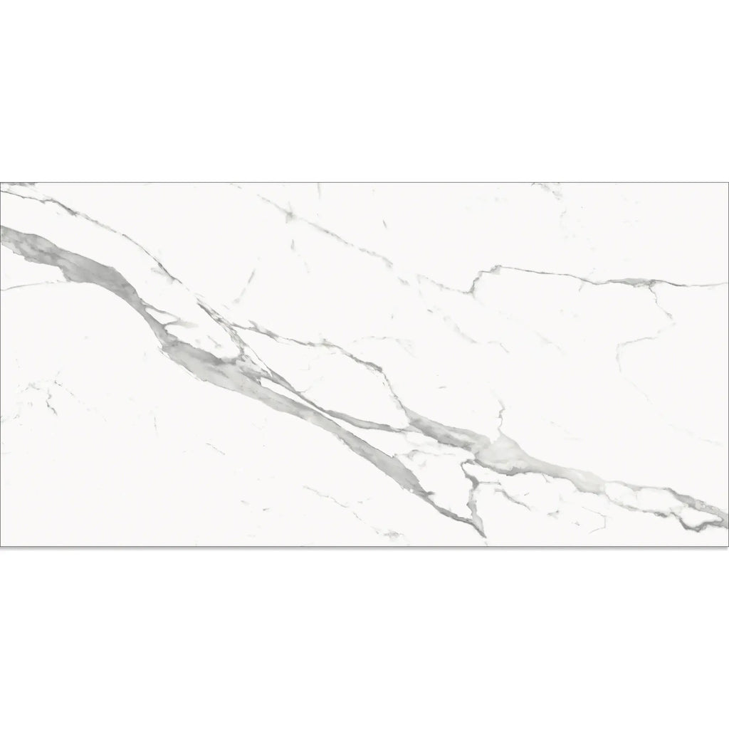 Eterica White & Gray Marbled 24x48 Porcelain Tile | Tile Club