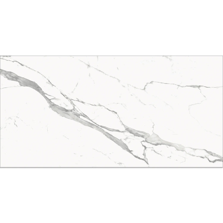 Eterica White & Gray Marbled 24x48 Porcelain Tile | Tile Club